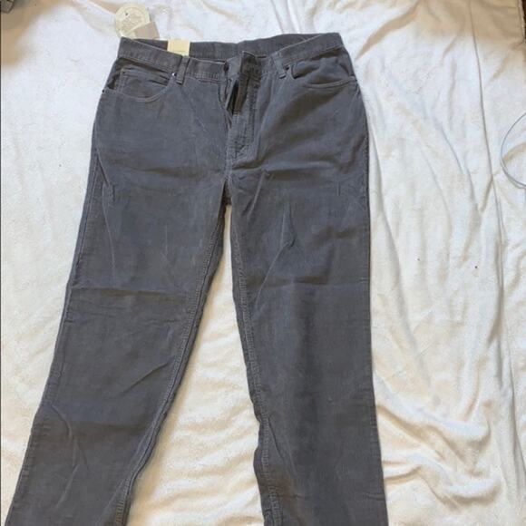 Joseph A Bank mens gray corduroy pants | Sz 36 x 30, NWT - Picture 5 of 7